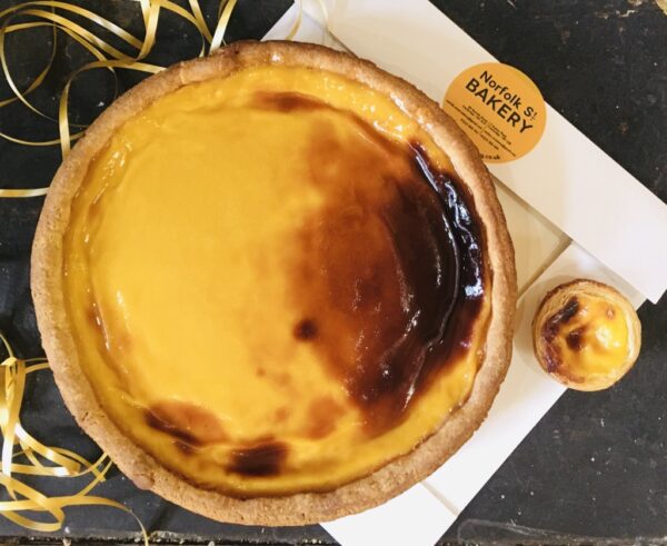 Giant Pastel de Nata Tart